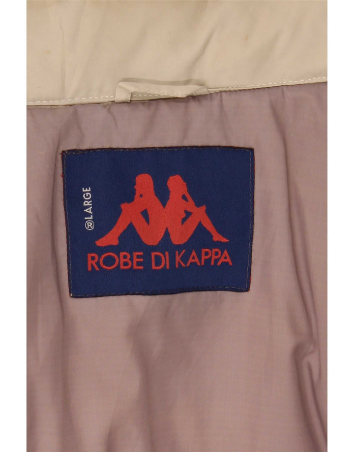Kappa muška podstavljena jakna s kapuljačom UK 40 Large Beige