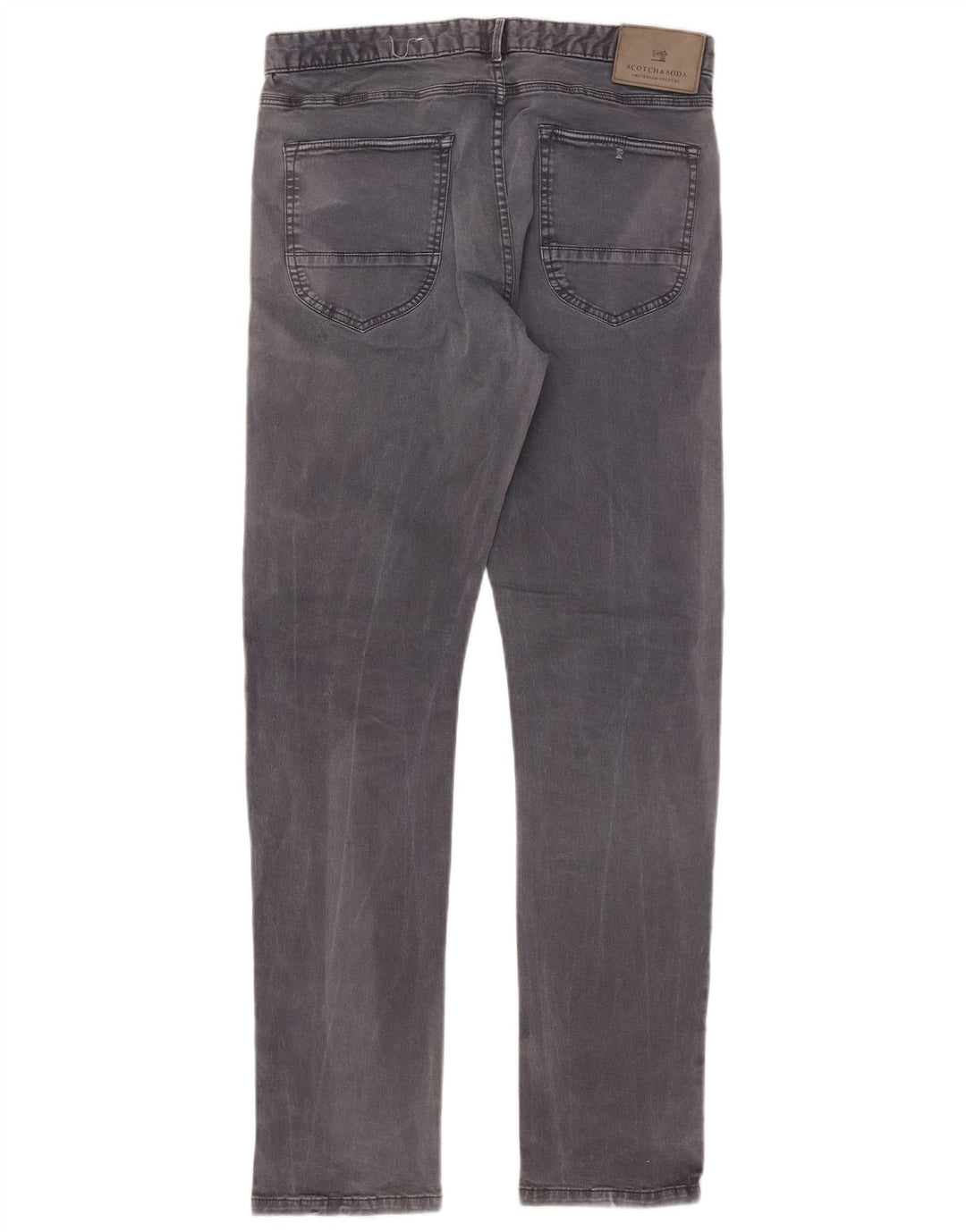 Scotch & Soda Muške uske traperice W32 L32 Sivi pamuk
