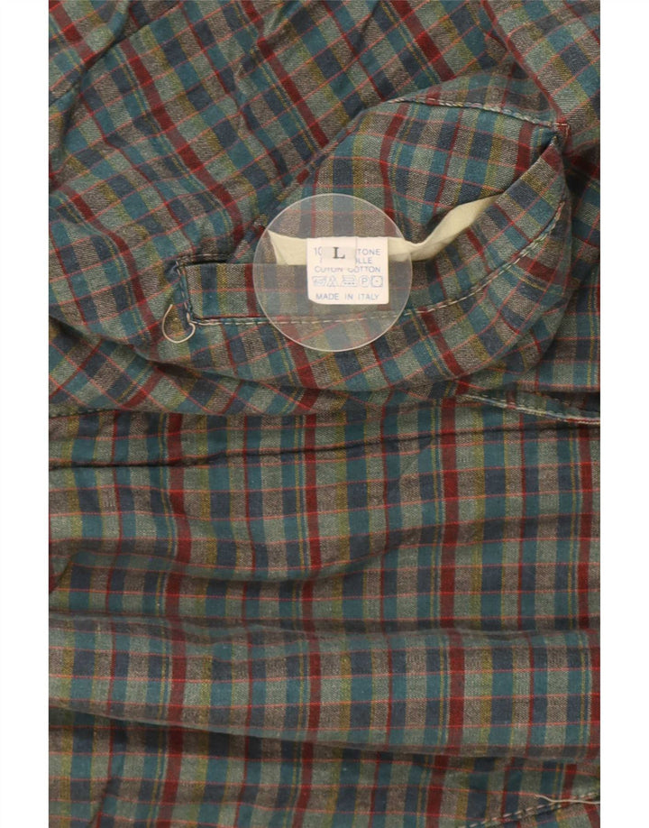 Mash muška reverzibilna jakna UK 40 Large Beige Colourblock Pamuk