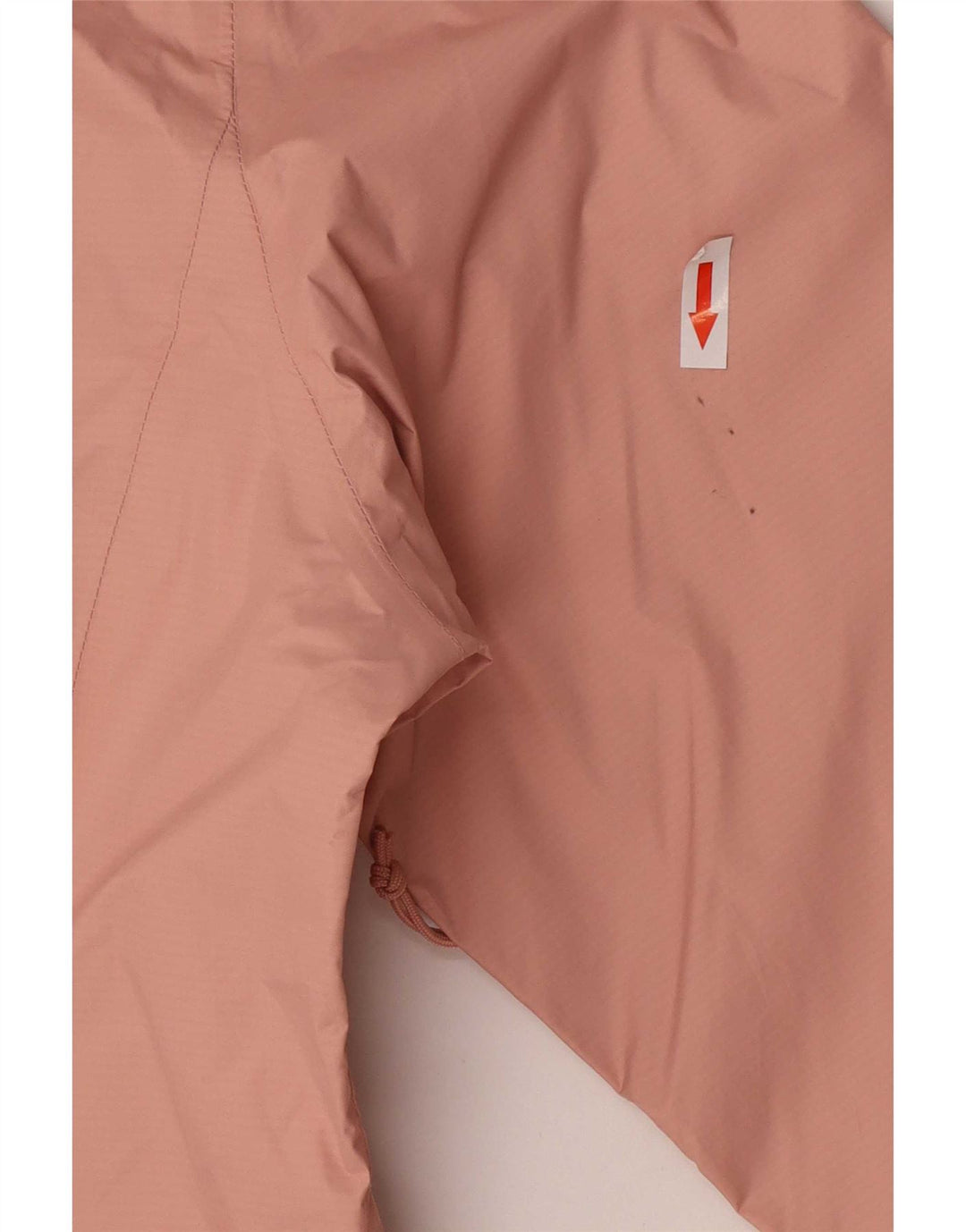 The North Face ženska kišna jakna s kapuljačom UK 14 srednje ružičasti najlon