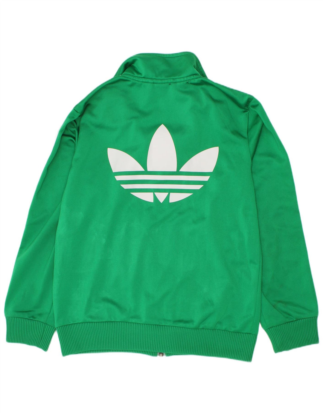 Gornja jakna od trenirke Adidas za dječake, 7-8 godina, zeleni poliester