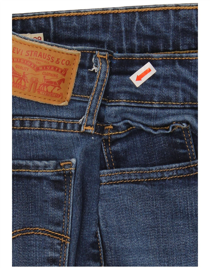 LEVI'S ženske 711 uske traperice W29 L34 plavi liocel