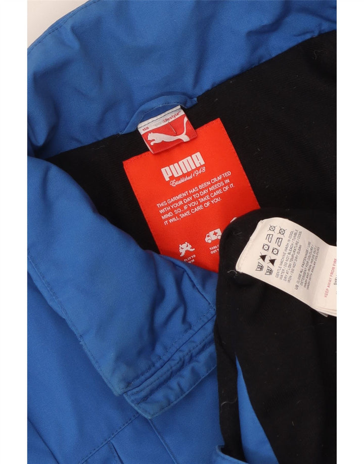 Vjetrovka Puma Boys 11-12 Years Blue Poliester