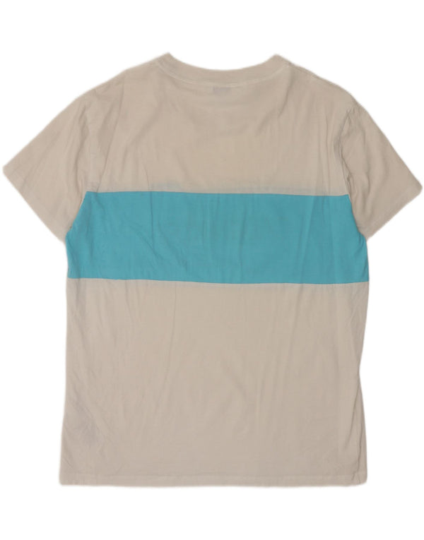 Calvin Klein Ženska majica s grafičkim motivima UK 16 Large White Colourblock