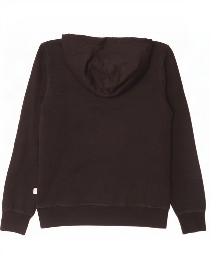 Jack & Jones muška majica s kapuljačom mala crna od poliestera