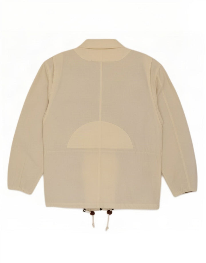 Vintage muška pomoćna jakna IT 50 Large Off White Pamuk