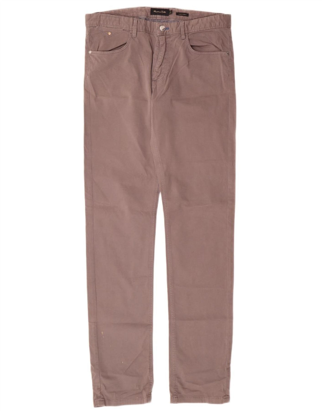 MASSIMO DUTTI Muške uske ležerne hlače EU 40 srednje W31 L34 sivi pamuk