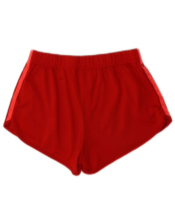 Adidas ženske sportske kratke hlače UK 4 XS bordo poliester