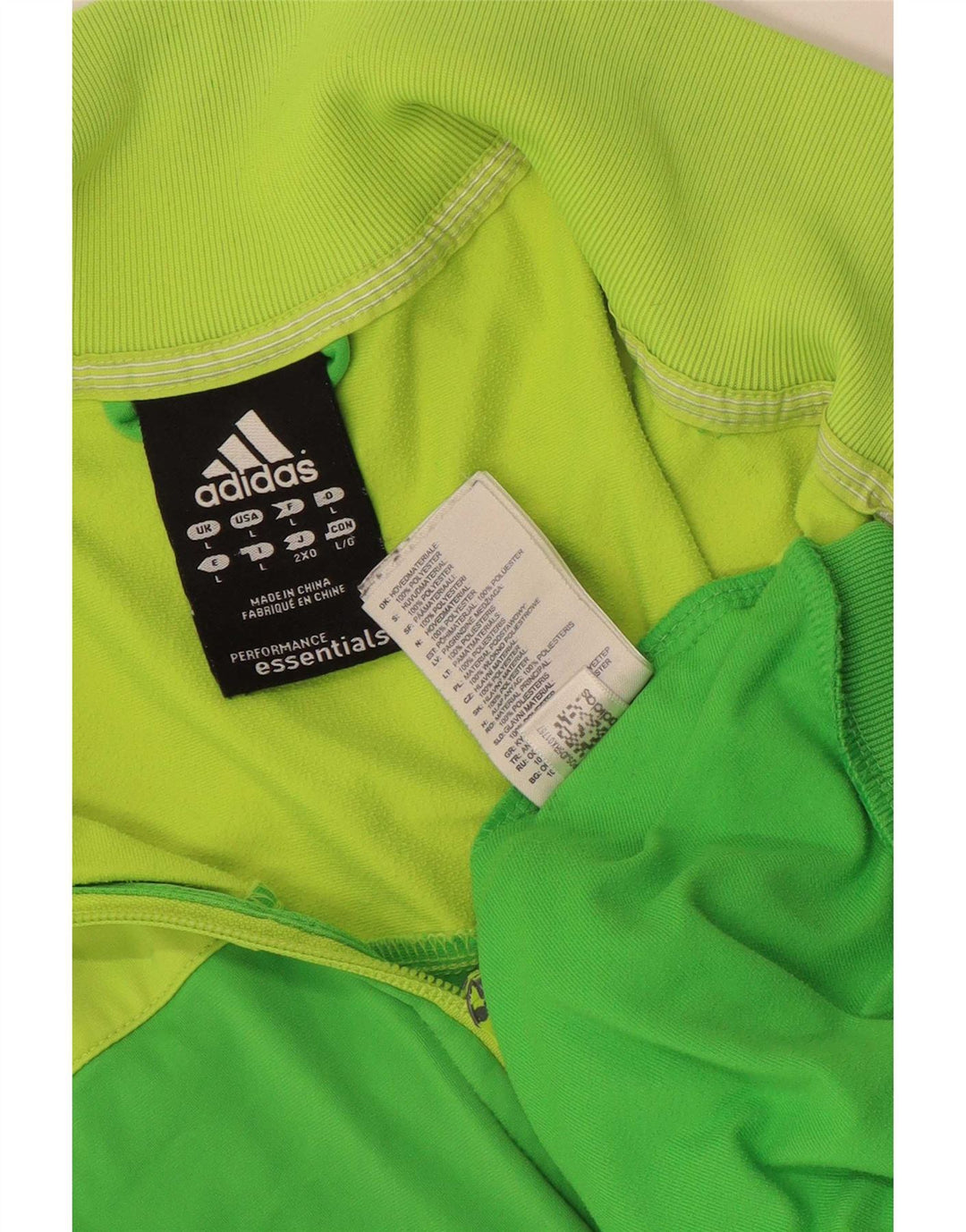 Adidas muška trenirka Climalite Gornja jakna velike zelene boje