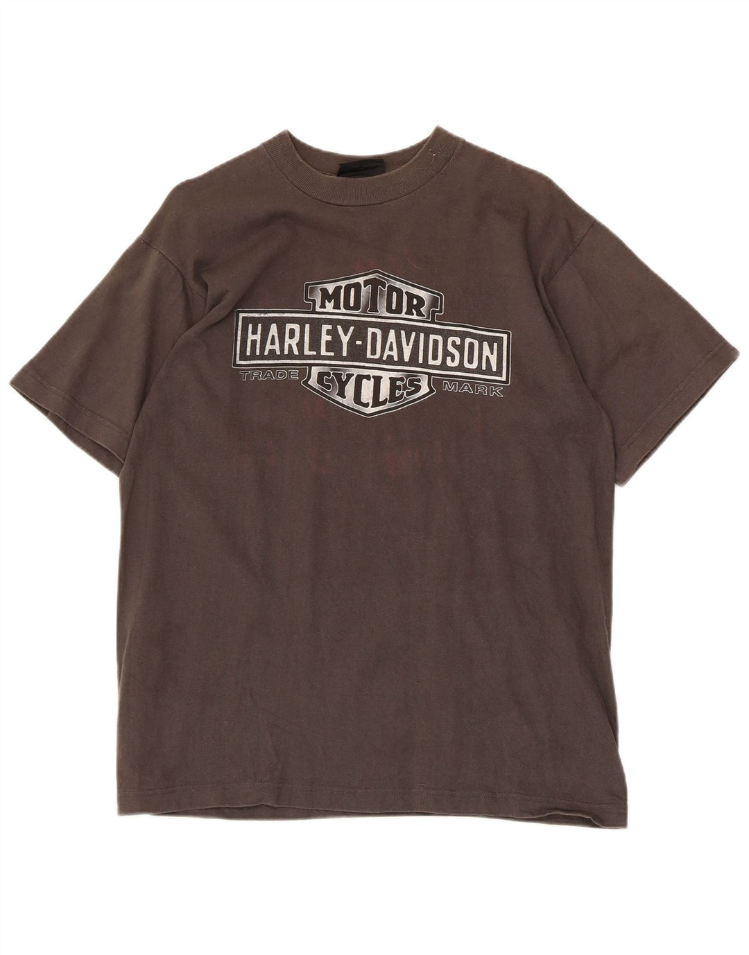 Harley Davidson muška grafička majica kratkih rukava Srednje sivi pamuk