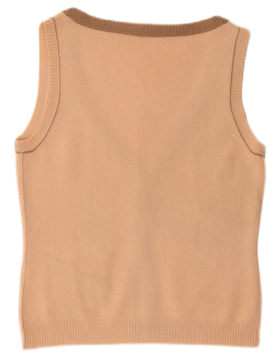 SCHUMACHER ženski kratki kardigan pulover bez rukava UK 14 Veliki ružičasti vuneni