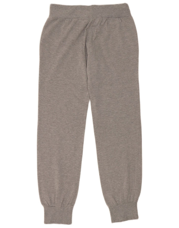 Kappa Ženska trenirka Hlače Joggers UK 12 Srednje sivi pamuk