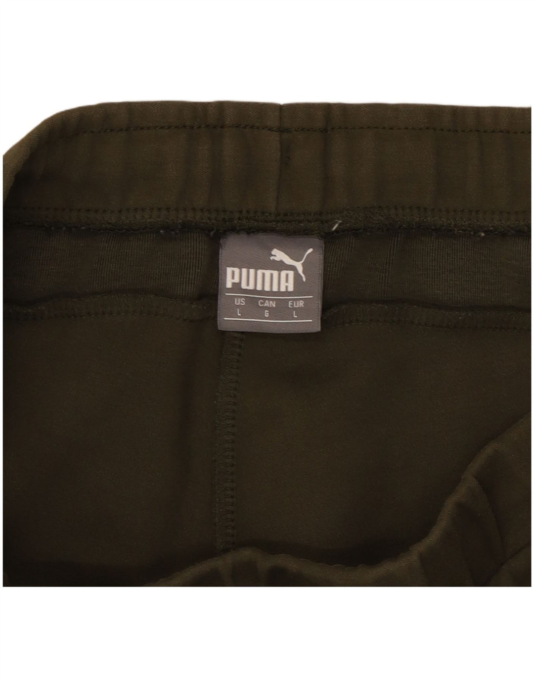 Puma muške hlače za trenirku velike kaki boje