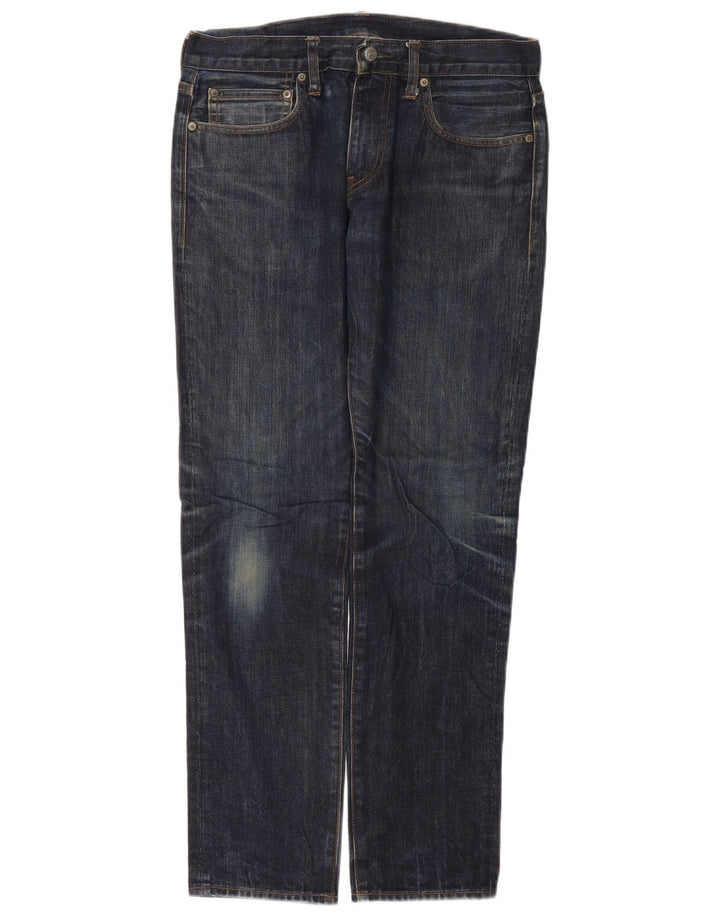J. CREW Muške ravne traperice 770 W34 L30 tamnoplave