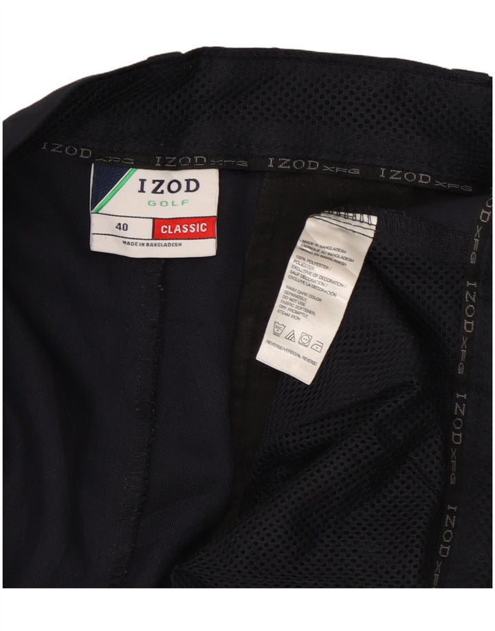 Izod muške klasične kargo kratke hlače W40 XL tamnoplavi poliester
