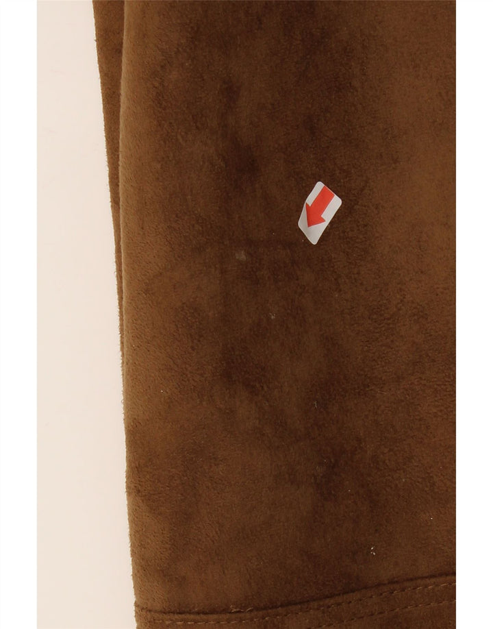 REPORTAGE Mens Suede Jacket UK 40 Large Brown Vintage Reportage and Second-Hand Reportage from Messina Hembry 
