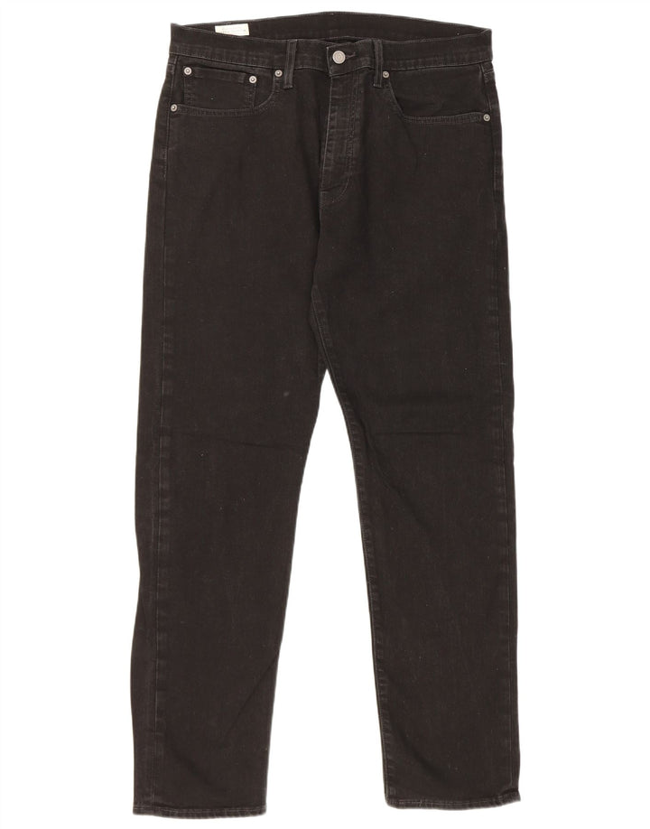 Levi's muške 502 sužene traperice W34 L32 crne