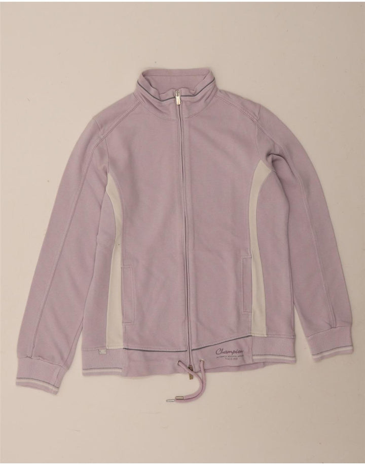 Champion ženska gornja jakna trenirke Easy Fit UK 14 srednje ljubičasta
