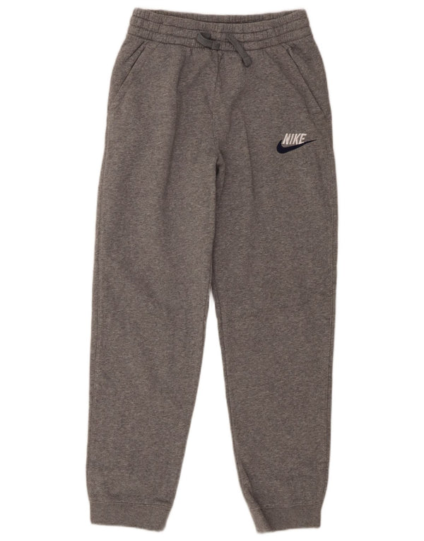 Nike Boys Trenirka Hlače Joggers 13-14 Years XL Grey Flecked