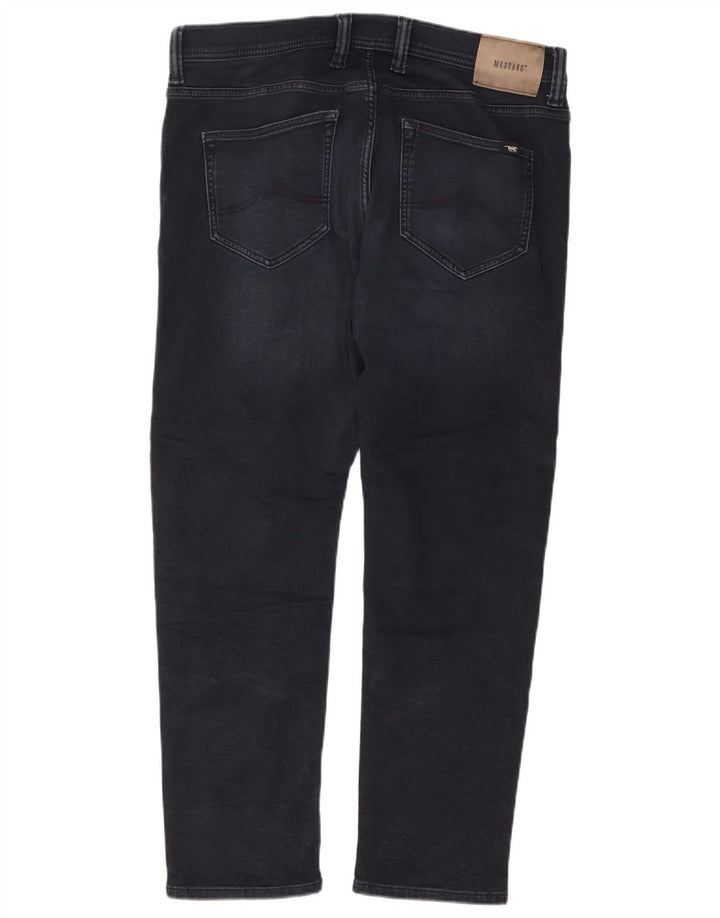 Muške uske traperice Oregon MUSTANG W35 L30 tamnoplavi pamuk