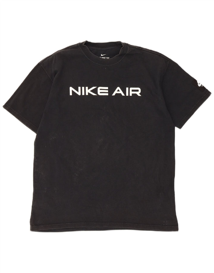 Nike Muška majica kratkih rukava srednje veličine crni pamuk