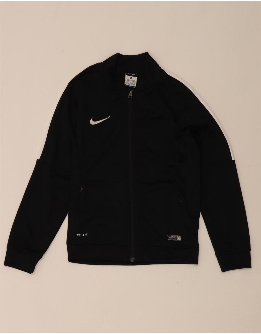 Nike Boys Dri Fit trenirka gornja jakna 10-11 godina srednje crna boja