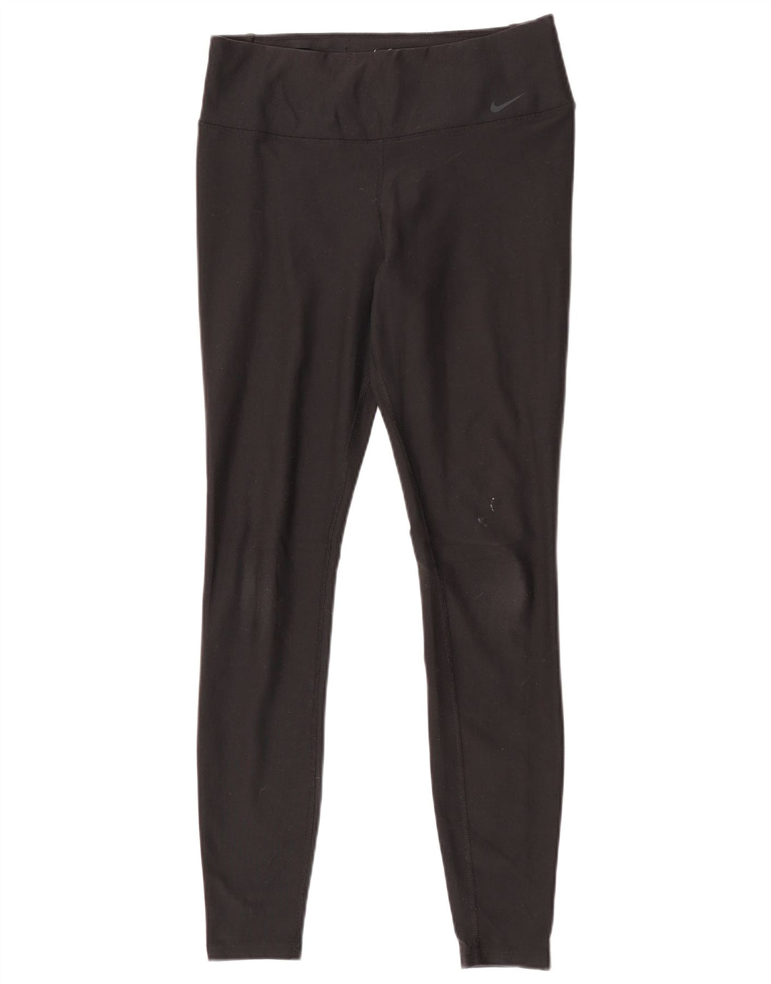 Nike Ženske Dri Fit Leggings UK 14 Srednje crni poliester