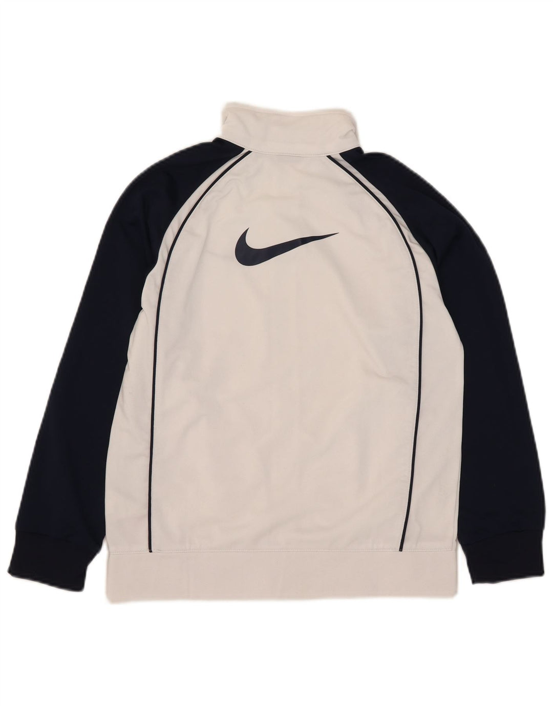 Nike Gornja jakna trenirke za djevojčice 10-11 godina srednje bijele boje