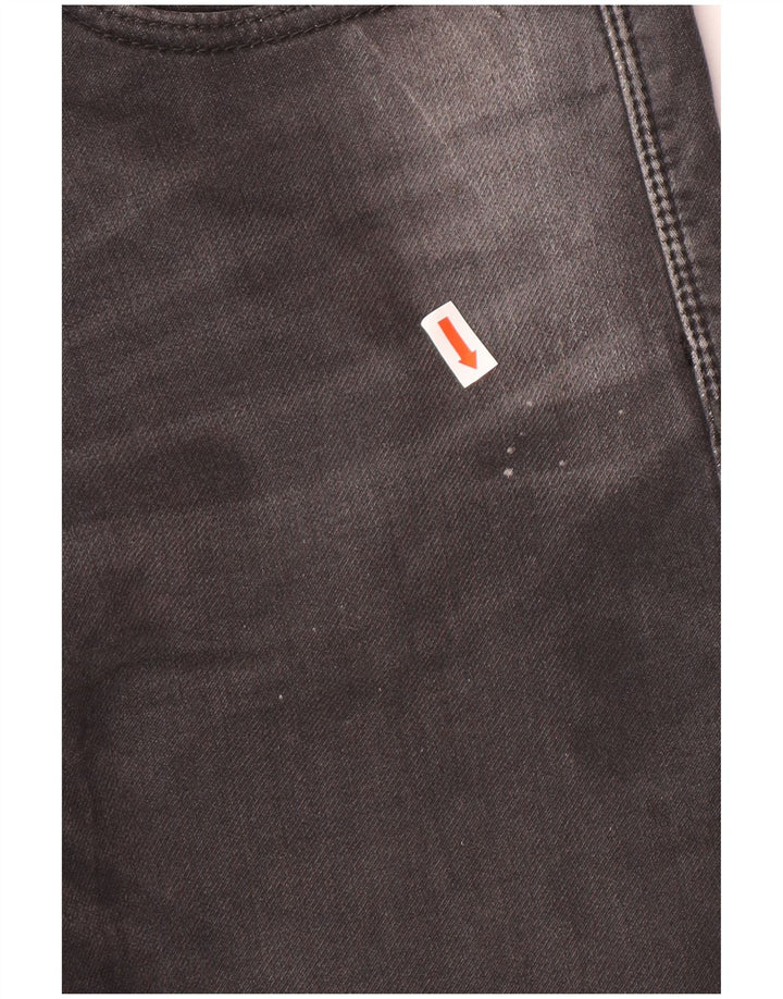 SUPERDRY Muške uske sužene traperice W30 L32 Sivi pamuk