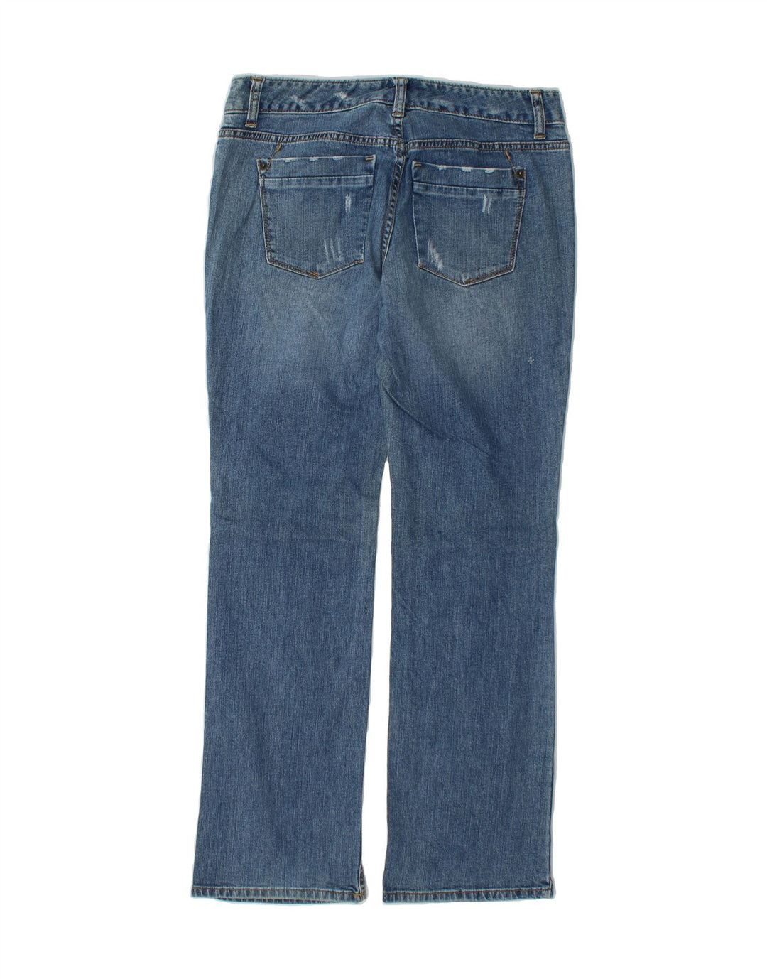 MOSSIMO Womens Curvy Fit Bootcut Jeans US 6 Medium W32 L30 Blue Cotton Vintage Mossimo and Second-Hand Mossimo from Messina Hembry 