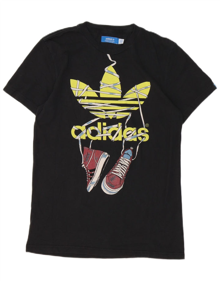 Adidas muška majica s grafičkim motivima, mala crna