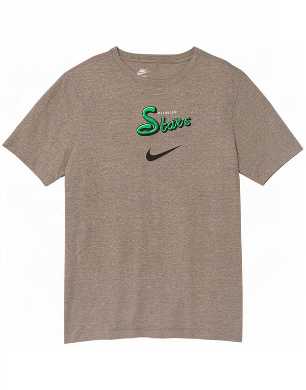 Nike Ženska majica kratkih rukava s grafičkim motivima UK 18 XL sivi pamuk