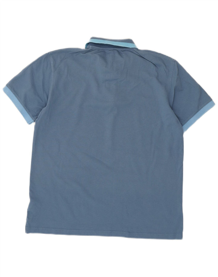 Sun68 Muška polo majica Large Blue Pamuk