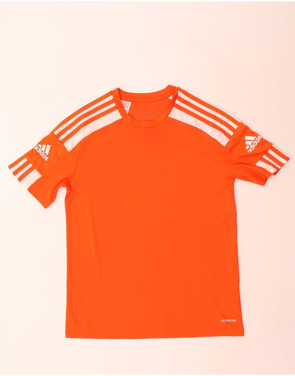 Adidas Boys Aeroready majica kratkih rukava 13-14 godina narančasta poliester