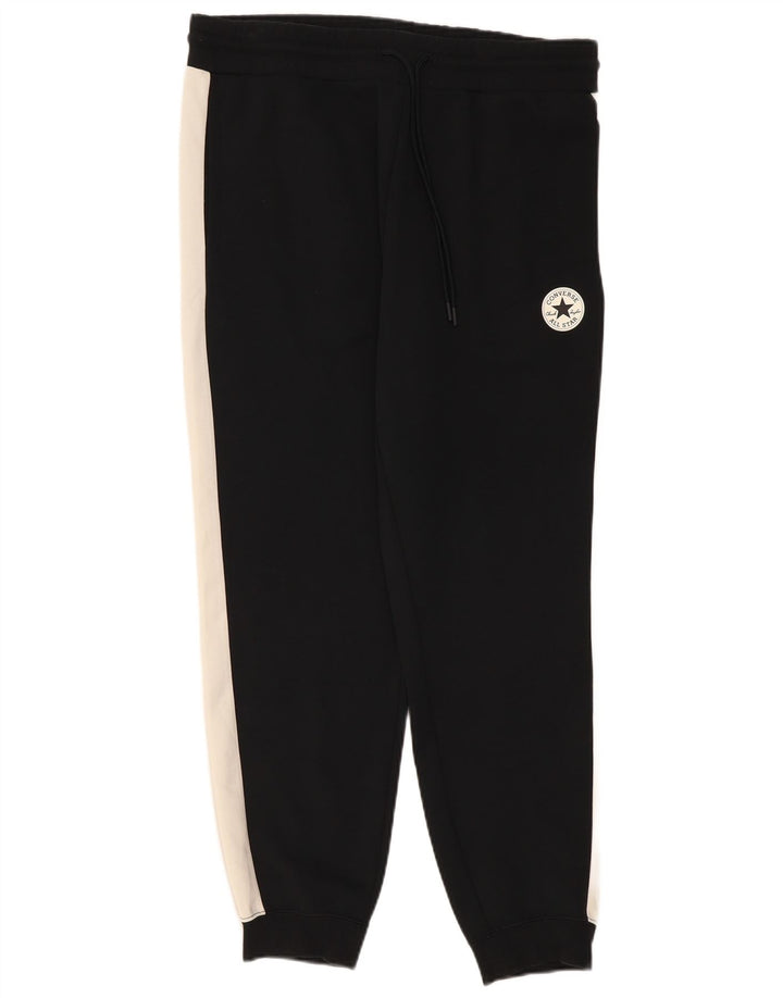 Converse muške trenirke Hlače Joggers Medium Black Colourblock Poliester
