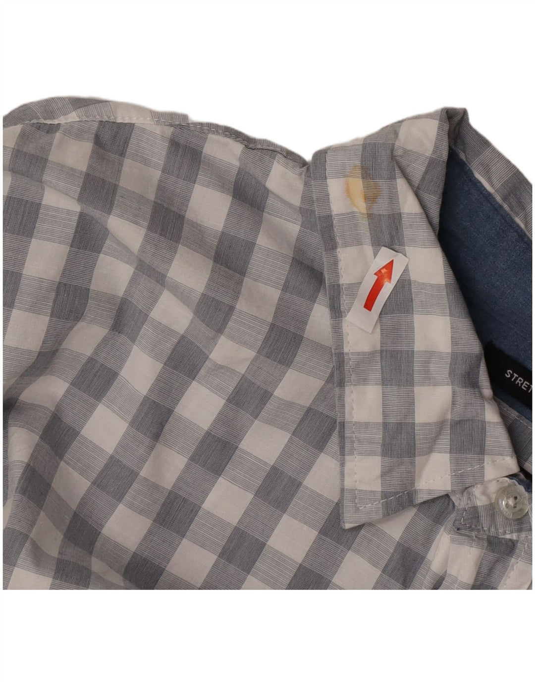 Lee muška košulja standardnog kroja 2XL sivi karirani pamuk