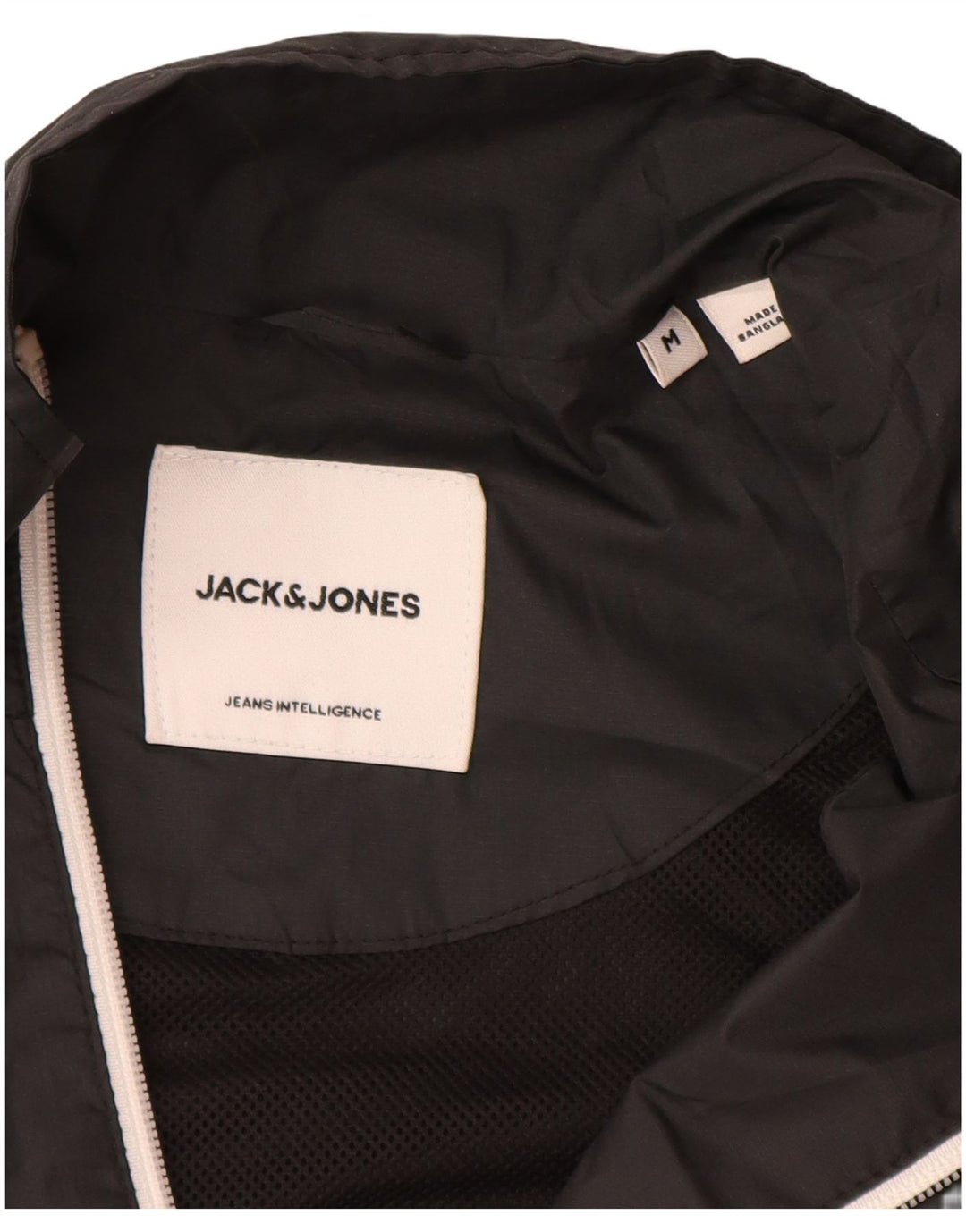 Jack & Jones, gornja jakna muške trenirke, srednji crni poliester