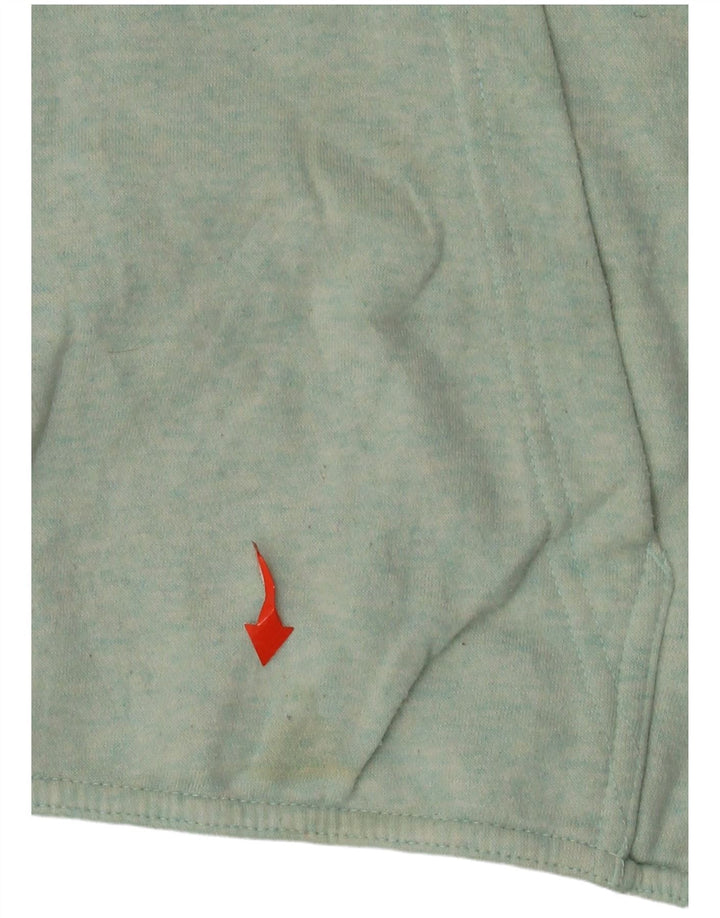 NIKE Ženska majica s kratkim rukavima UK 14 Srednje plavi pamuk