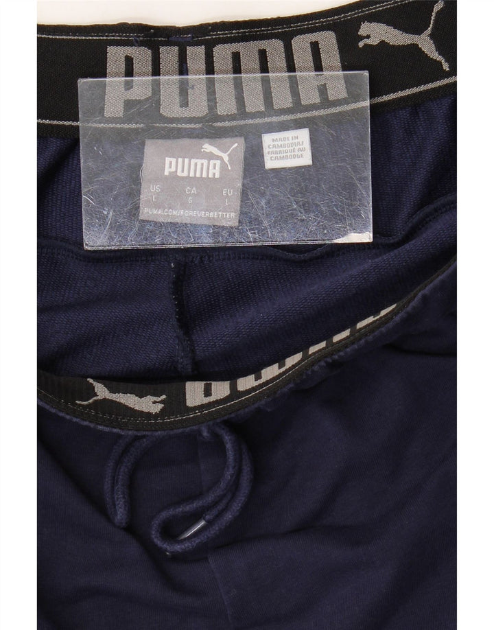 PUMA muške hlače za trenirku velike tamnoplave boje