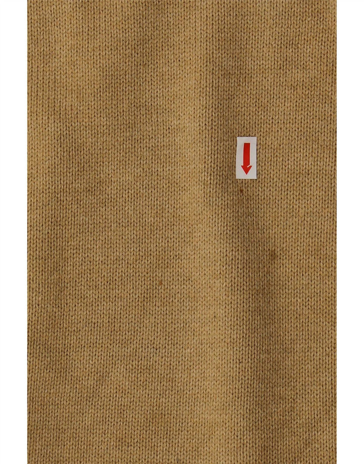 TOMMY HILFIGER Muški pulover s okruglim izrezom Veliki bež pamuk