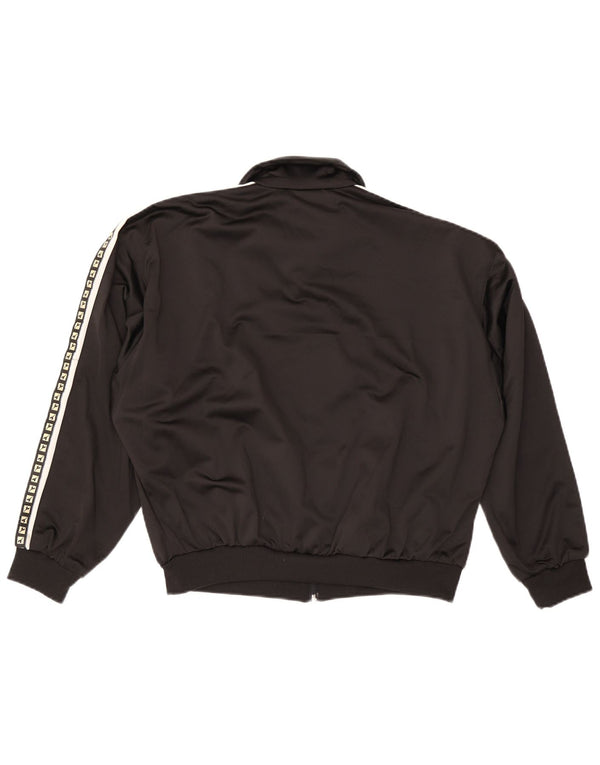 Diadora muška gornja jakna s grafičkim motivima UK 34 XS crni poliester