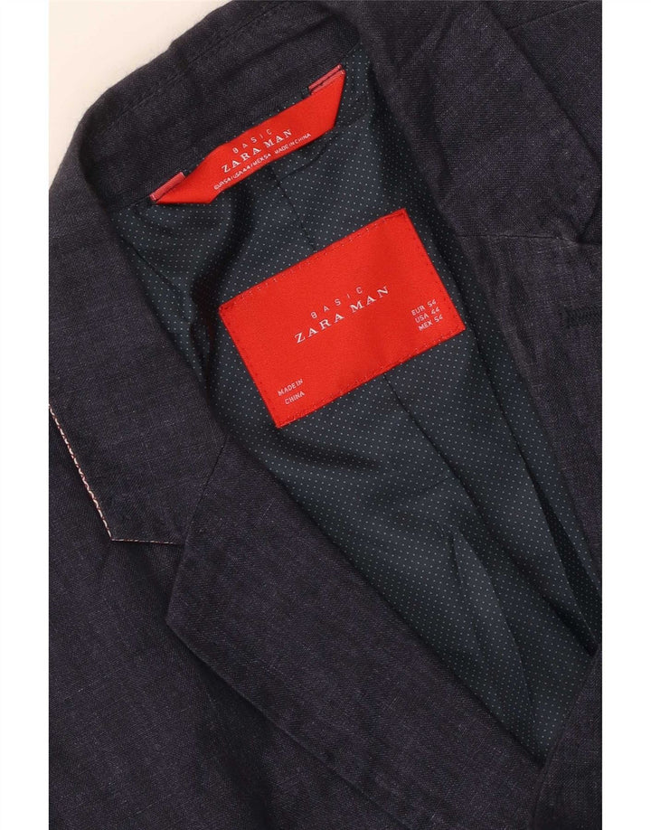 Zara muška jakna s 2 gumba EU 54 XL tamnoplava