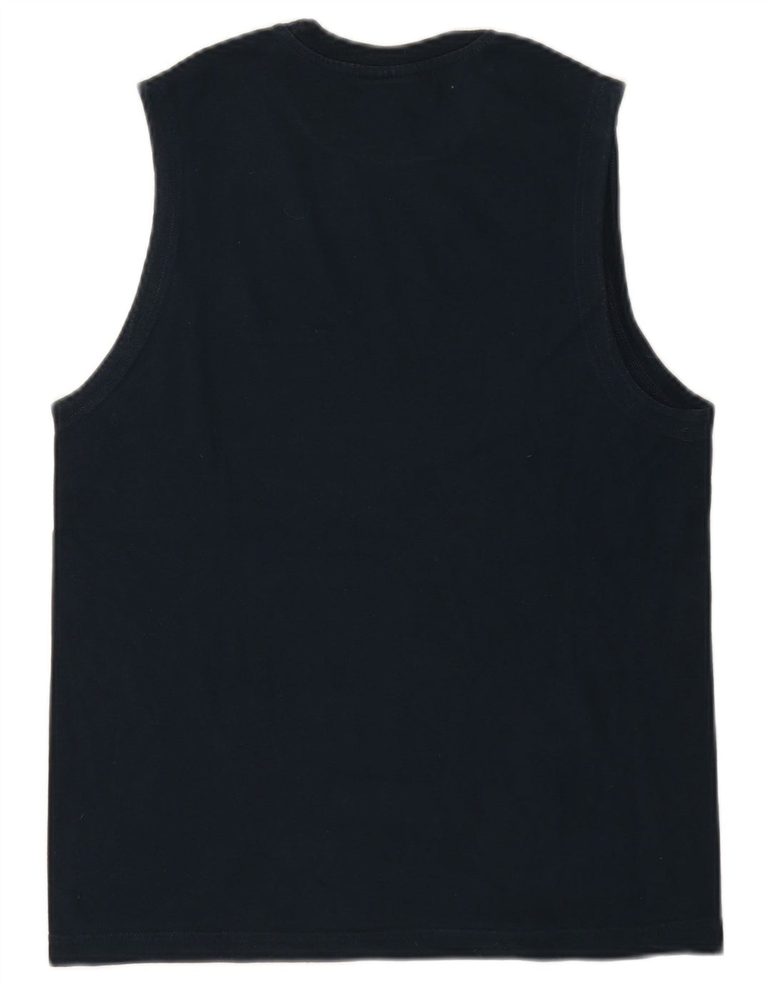 CHAMPION Mens Vest Top Small Navy Blue