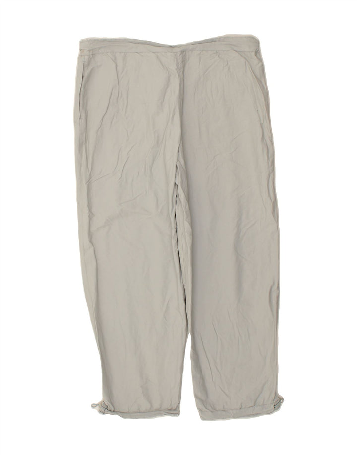 ADIDAS Womens Tracksuit Trousers UK 16 Large  Grey Polyester Vintage Adidas and Second-Hand Adidas from Messina Hembry 