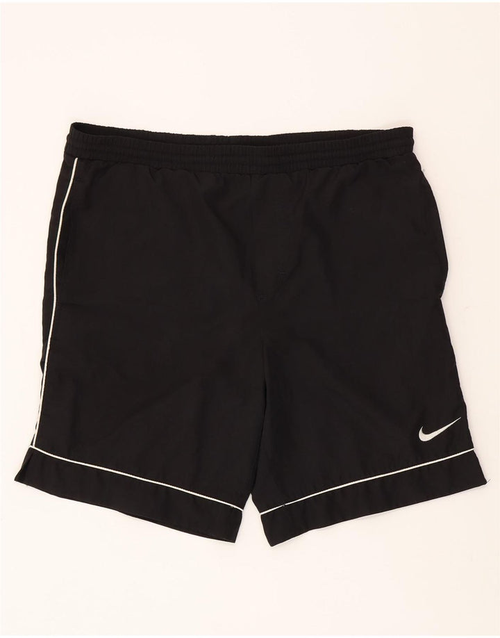 Nike muške sportske kratke hlače male crne poliesterske boje