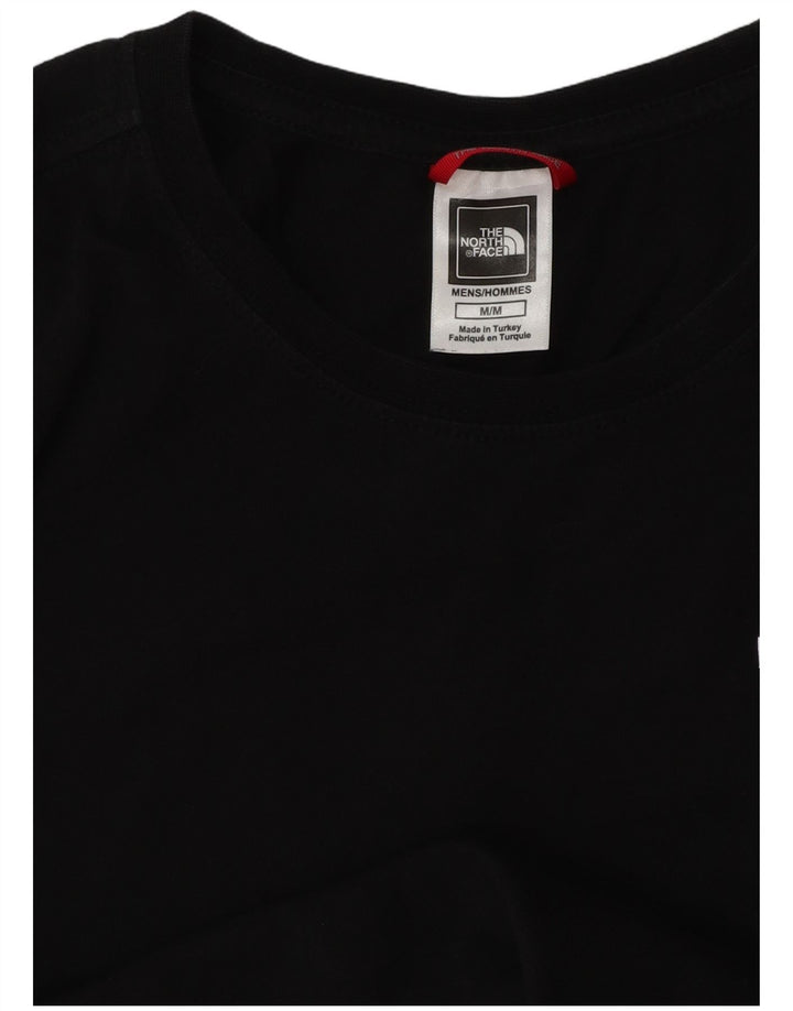The North Face muška majica s grafičkim motivima srednje crna