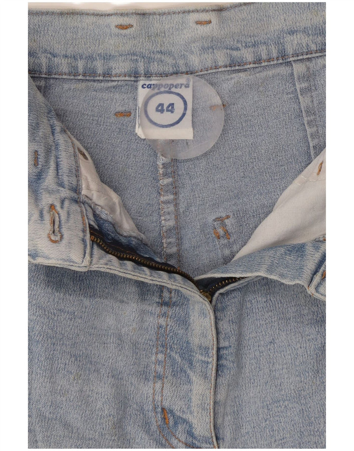 CAPPOPERA Ženske sužene traperice visokog struka IT 44 srednje W26 L26 plavi pamuk