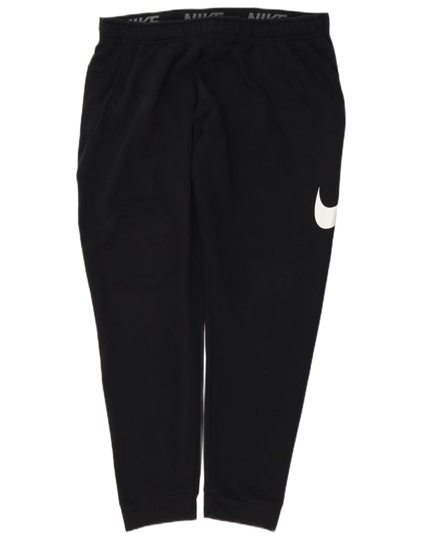 Nike muške Dri Fit Graphic Trenirke Hlače Joggers XL crni pamuk