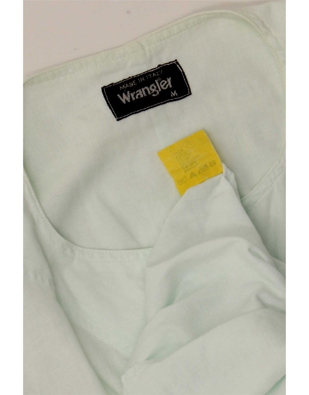 Wrangler muška pulover majica kratkih rukava Srednje tirkizni pamuk