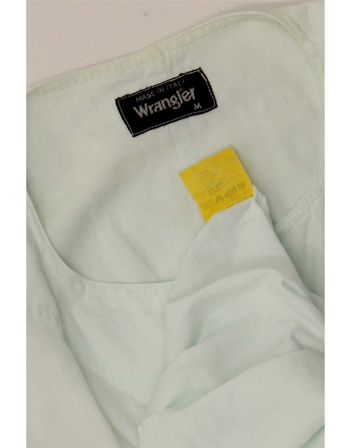 Wrangler muška pulover majica kratkih rukava Srednje tirkizni pamuk